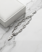 Pulsera acero quirúrgico mujer 65