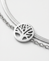 Pulsera acero quirúrgico mujer 49