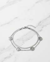 Pulsera acero quirúrgico mujer 49