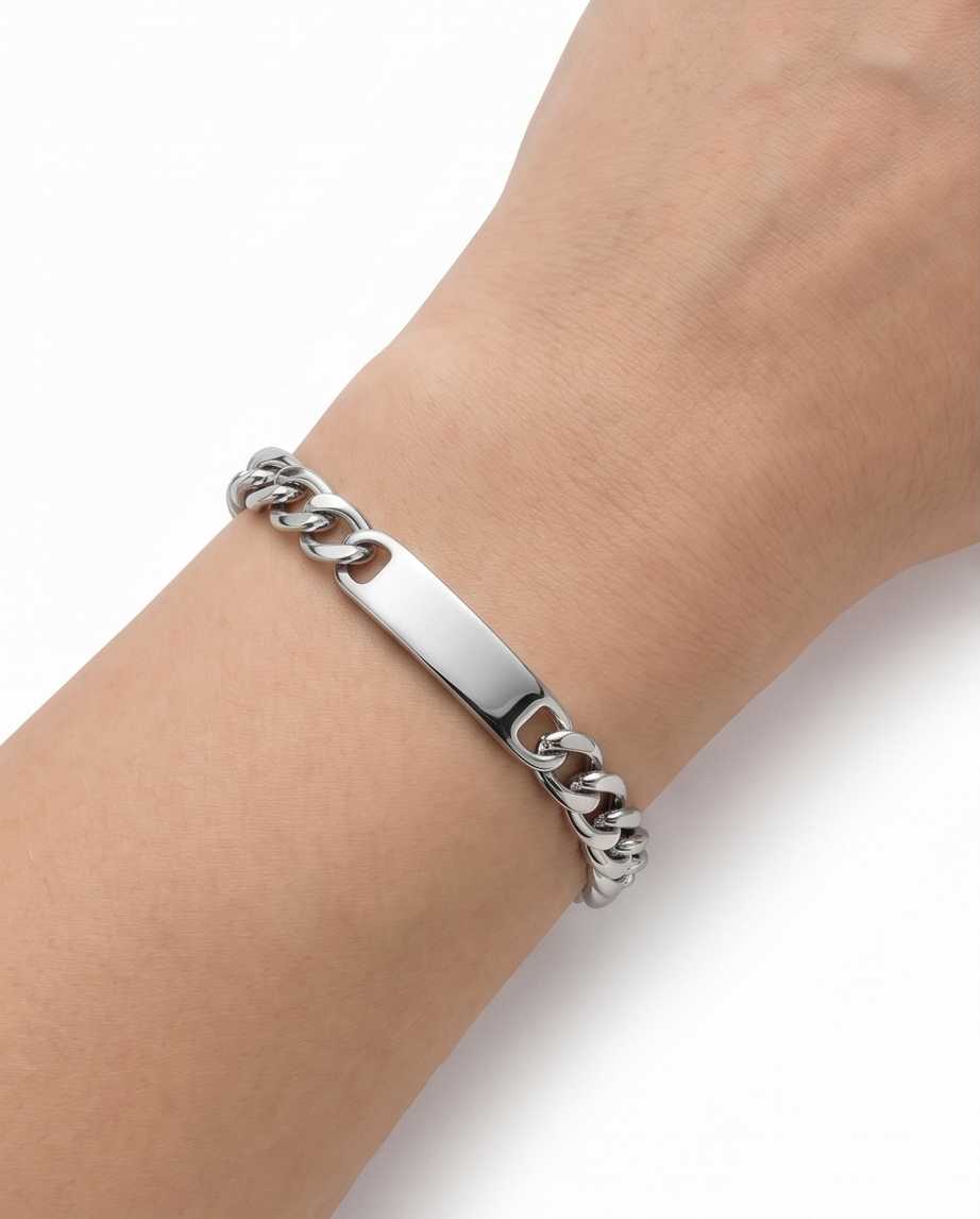 Pulsera acero quirúrgico mujer 95
