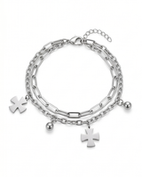 Pulsera acero quirúrgico mujer 35