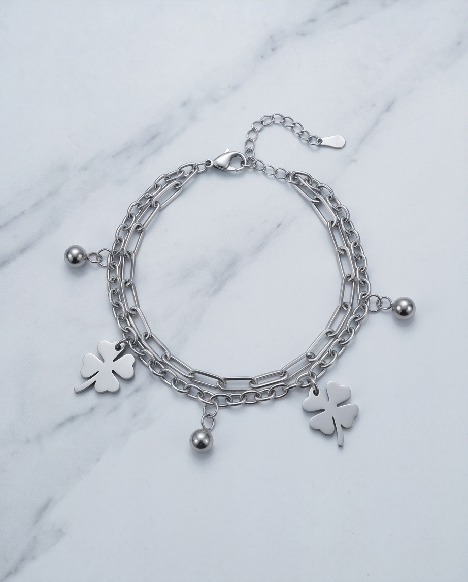 Pulsera acero quirúrgico mujer 89