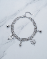 Pulsera acero quirúrgico mujer 89