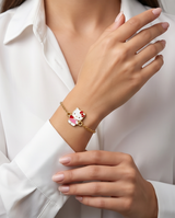 Pulsera acero quirúrgico mujer 51