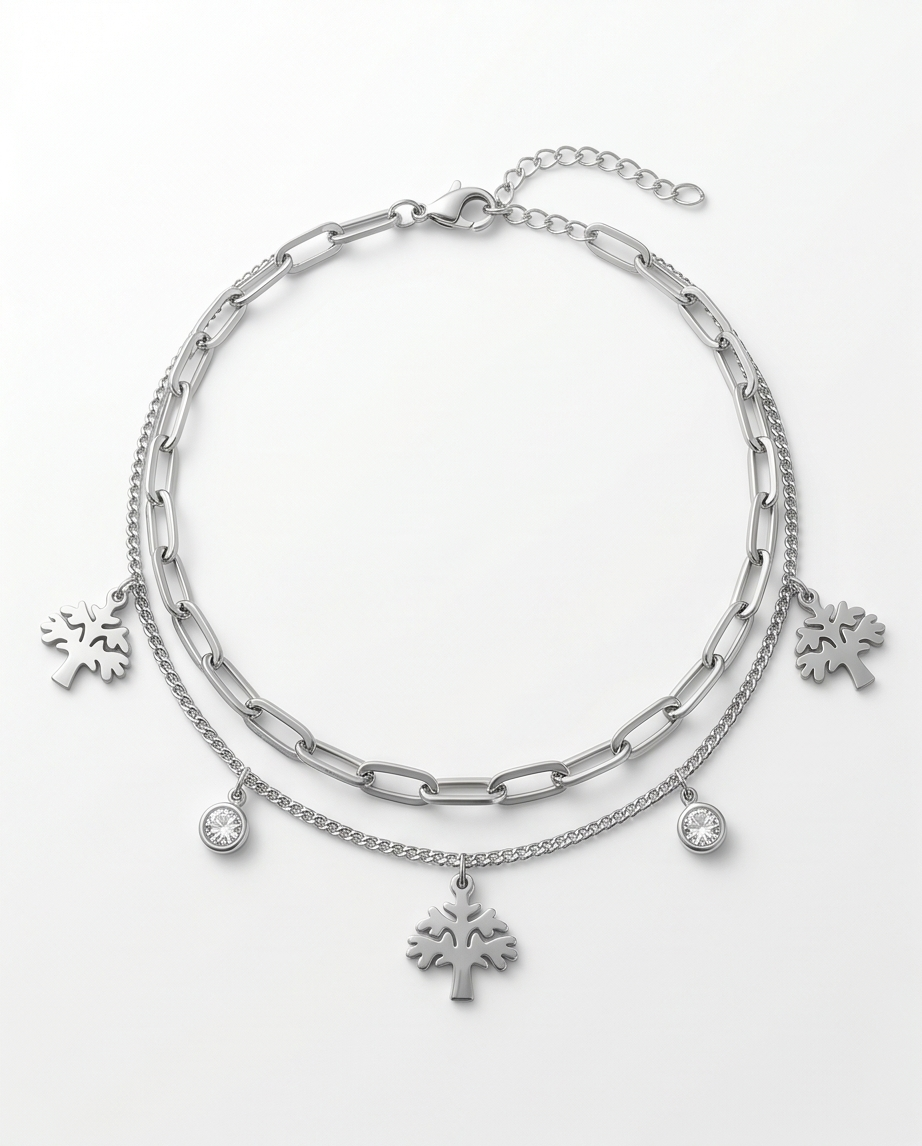 Pulsera acero quirúrgico mujer 72
