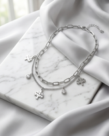 Pulsera acero quirúrgico mujer 72