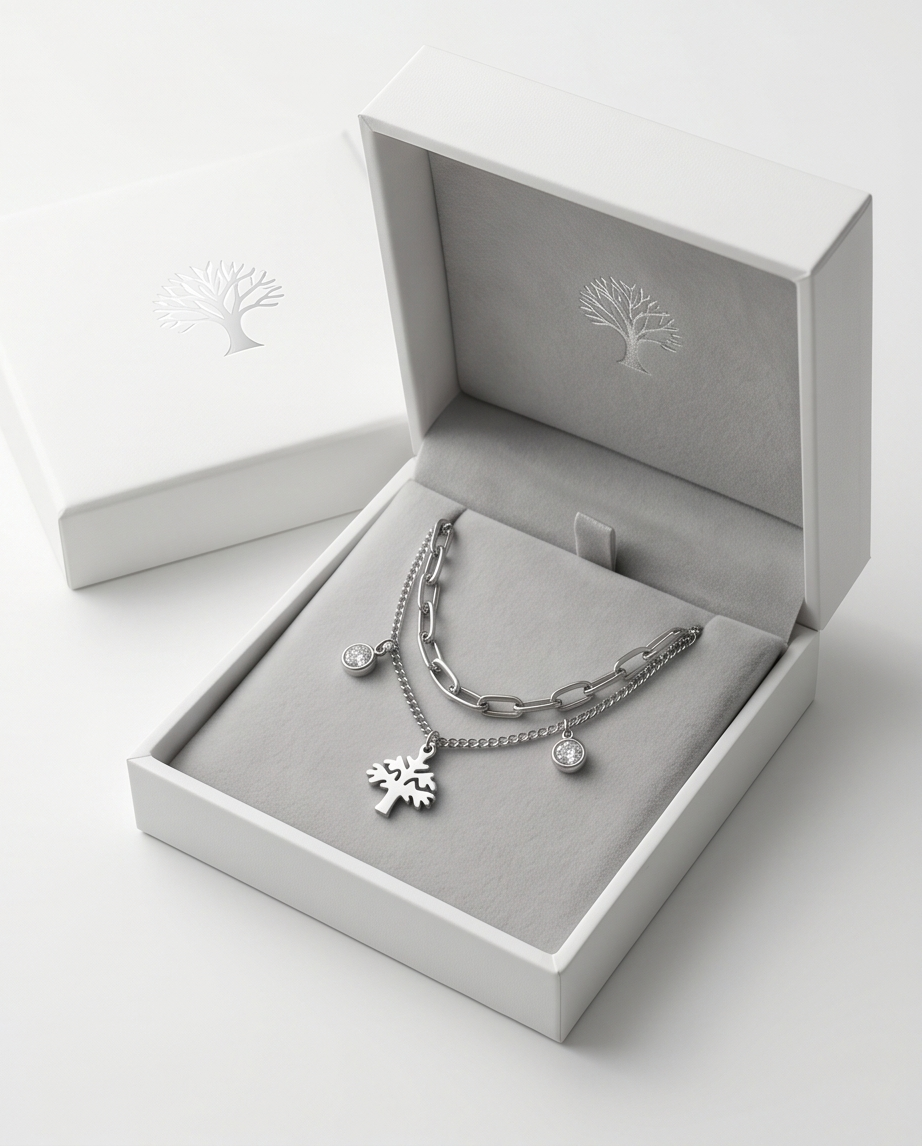 Pulsera acero quirúrgico mujer 72