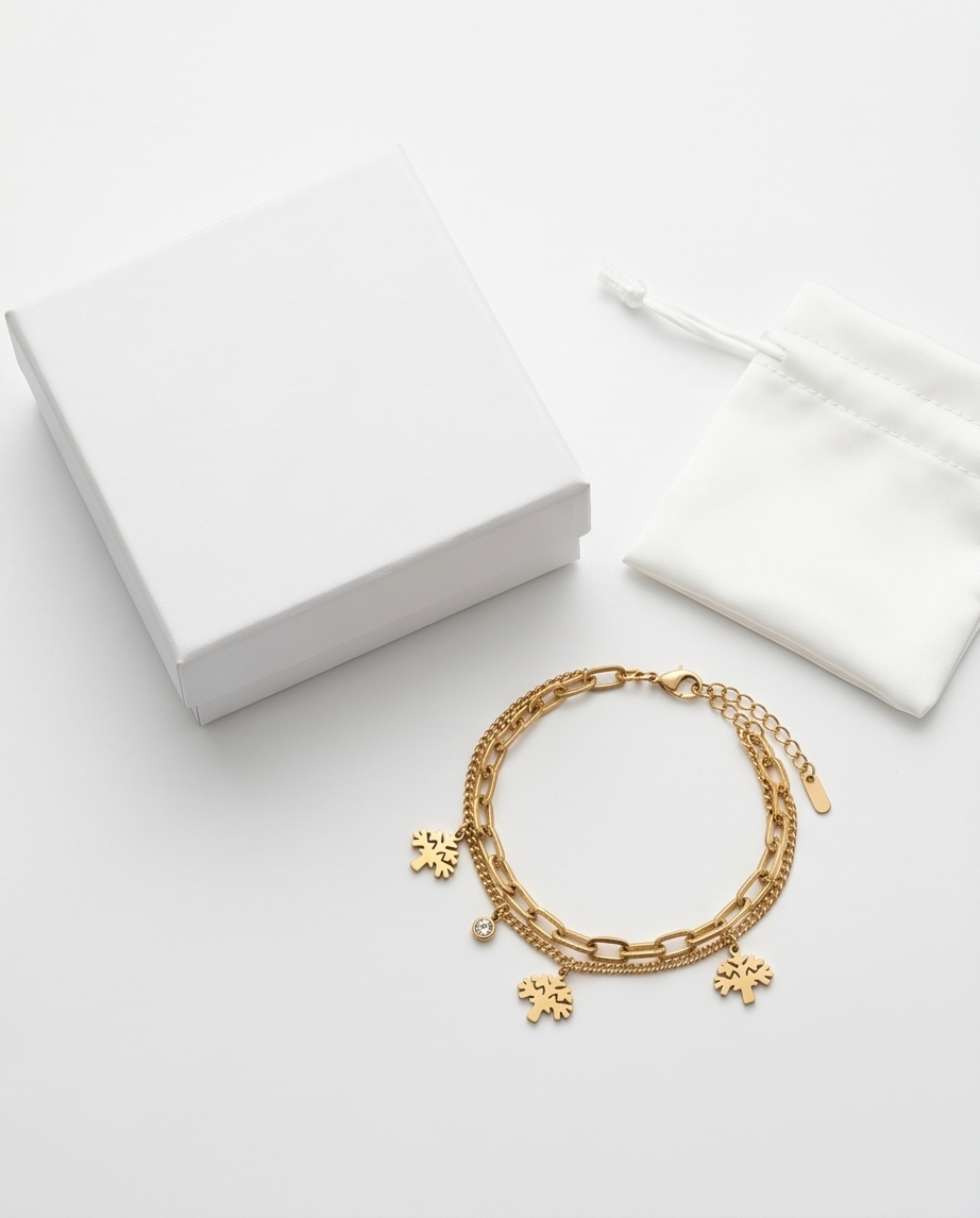 Pulsera de Acero Quirúrgico Mujer 2025 24