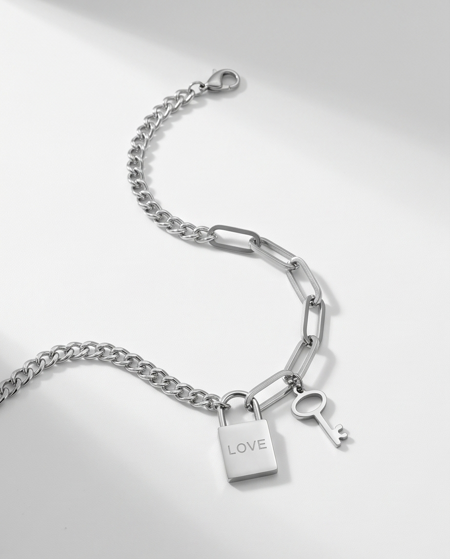 Pulsera de Acero Quirúrgico Mujer 2025 27