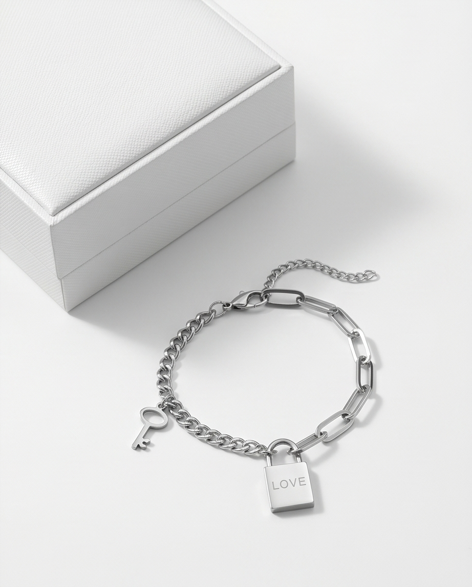 Pulsera de Acero Quirúrgico Mujer 2025 27