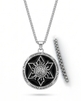 COLLARES CON DIJE EN ACERO CO015