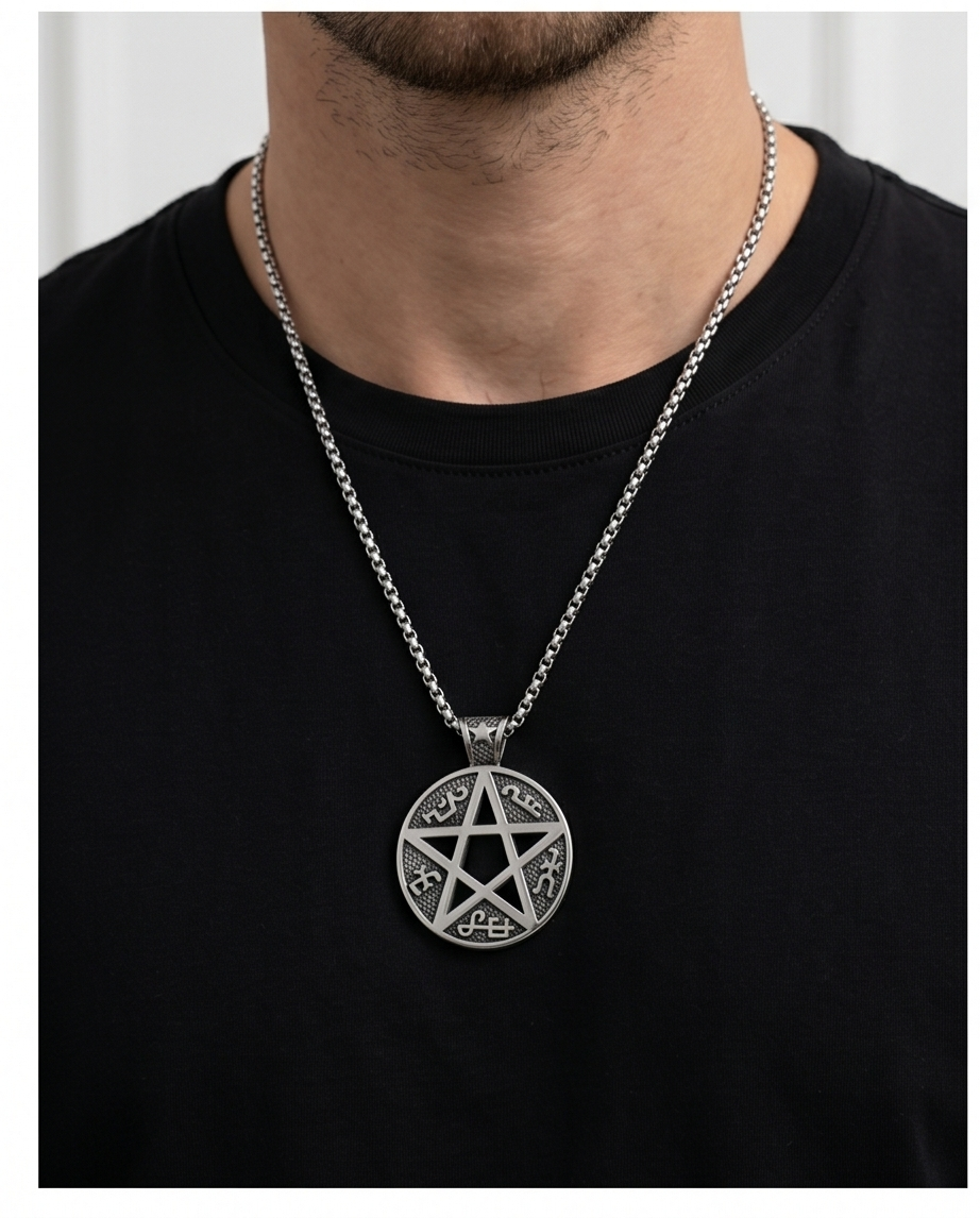 COLLARES CON DIJE EN ACERO CON  UNA ALITA CO016