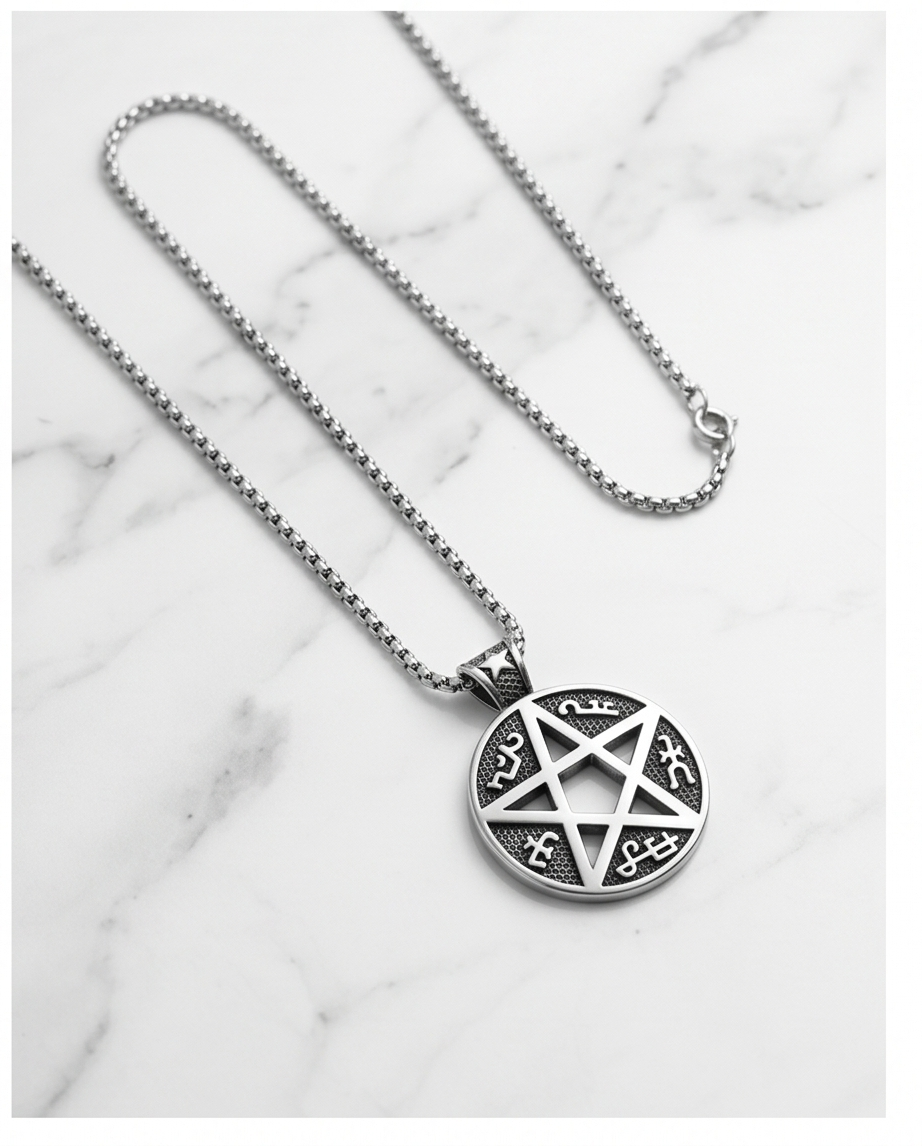 COLLARES CON DIJE EN ACERO CON  UNA ALITA CO016