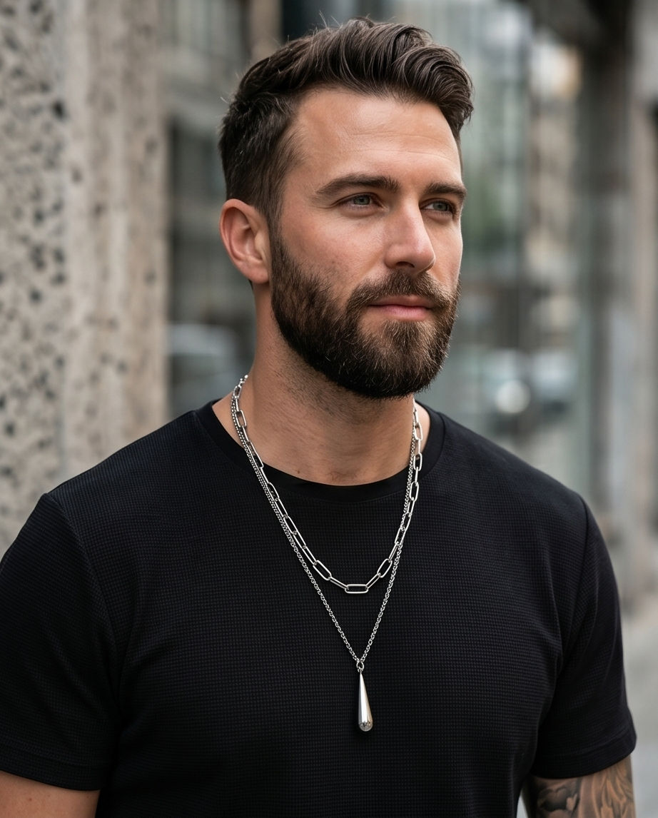 COLLAR CON DIJE DE ACAERO
