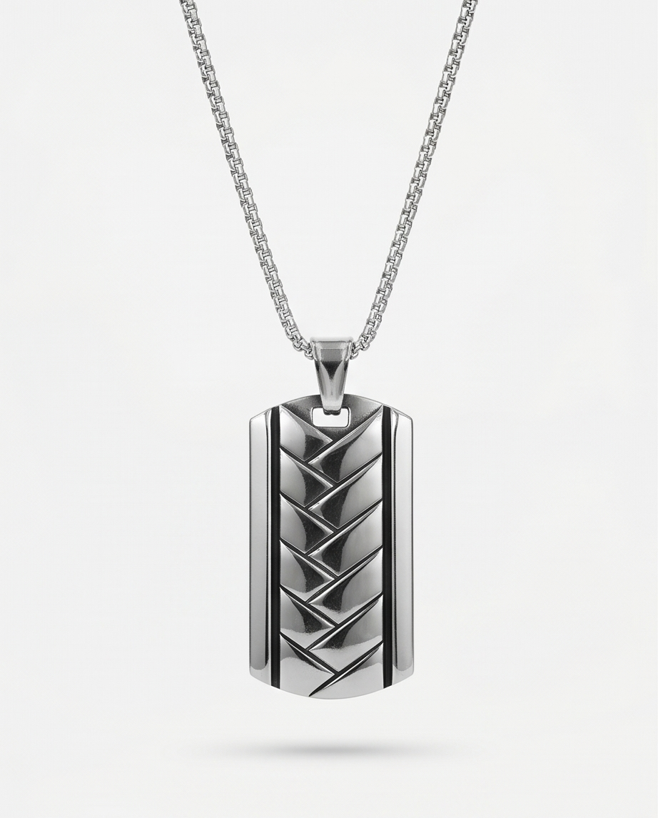 COLLAR DE ACERO CON DIJE C02