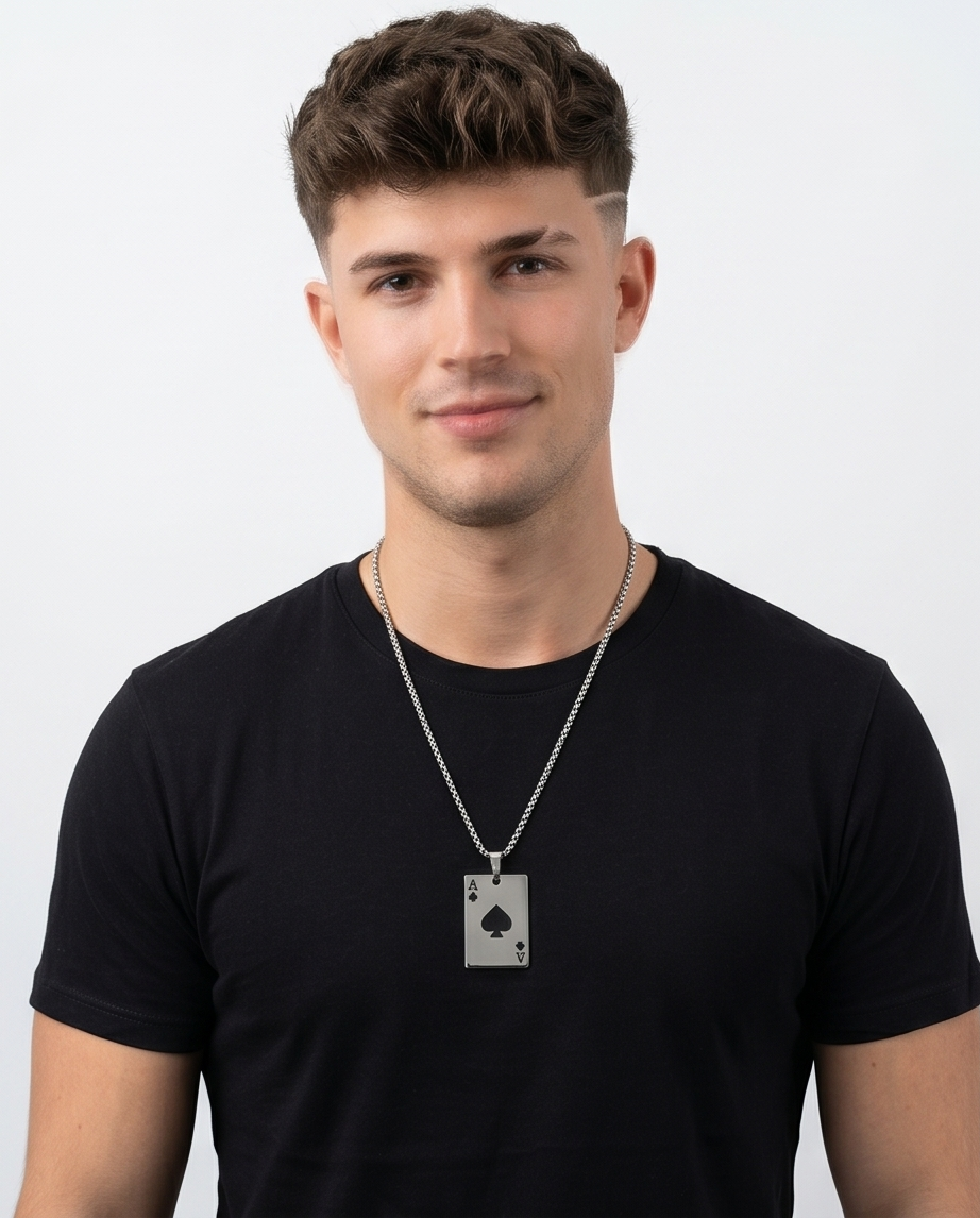 COLLAR DE HOMBRE ACERO