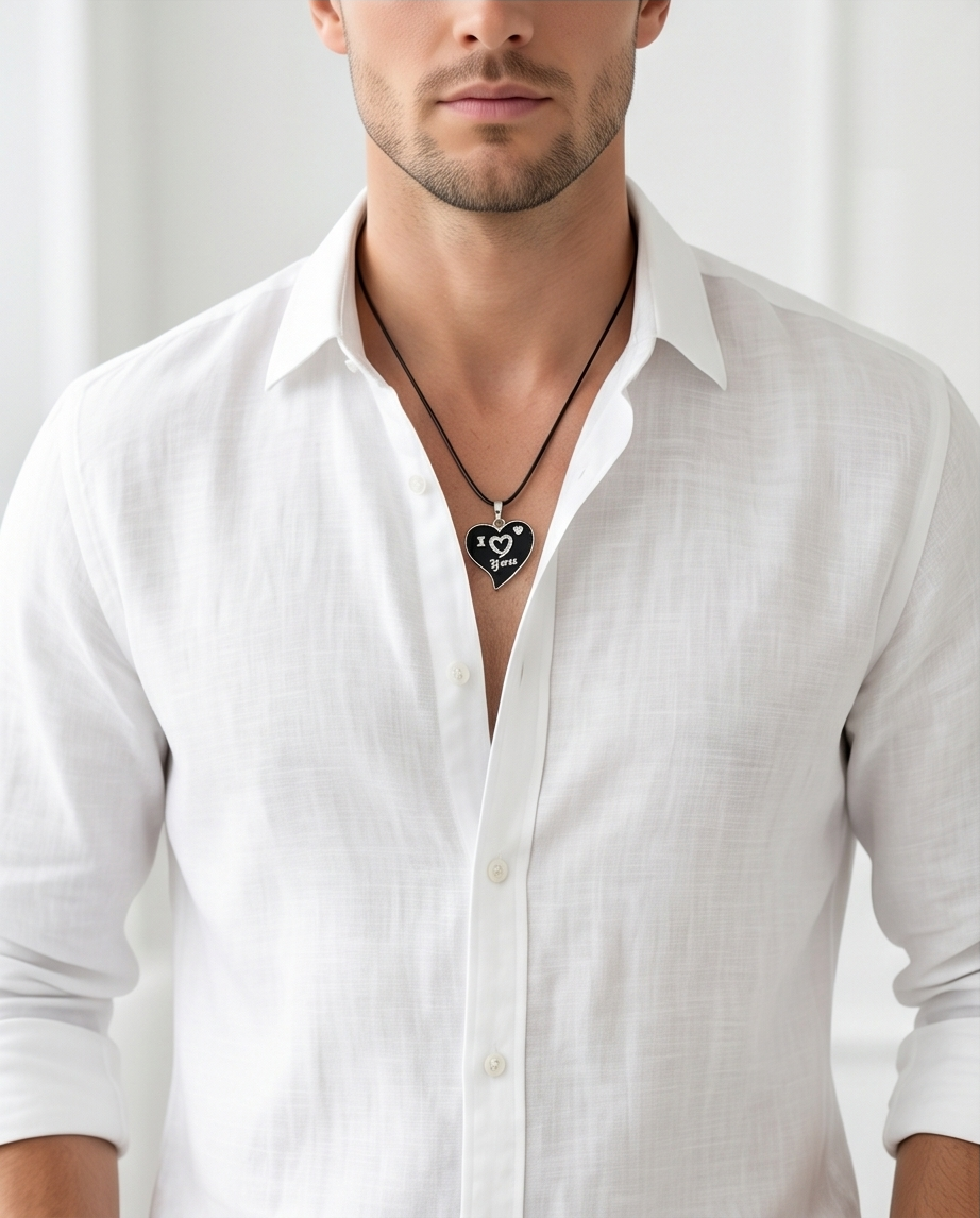 COLLAR HOMBRE Y DAMA CON DIJE DOBLE