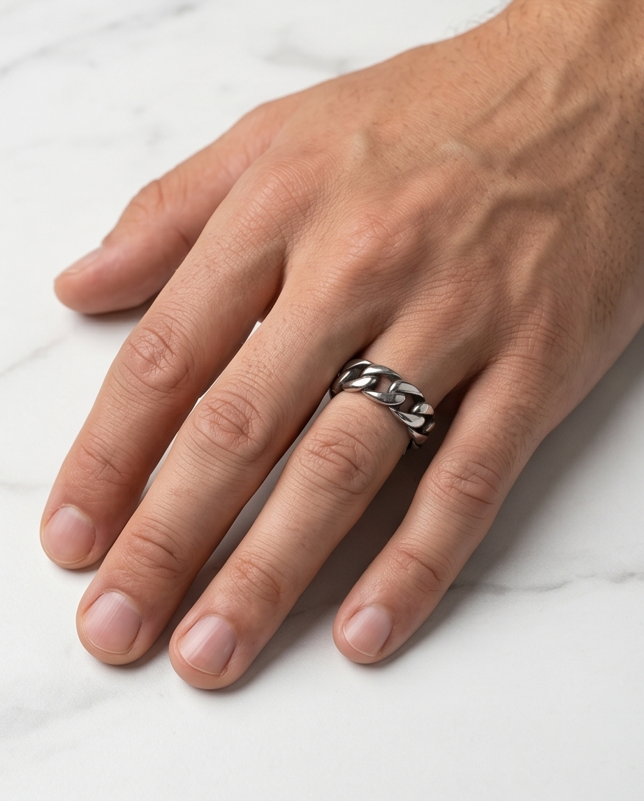 Anillo acero quirúrgico 151
