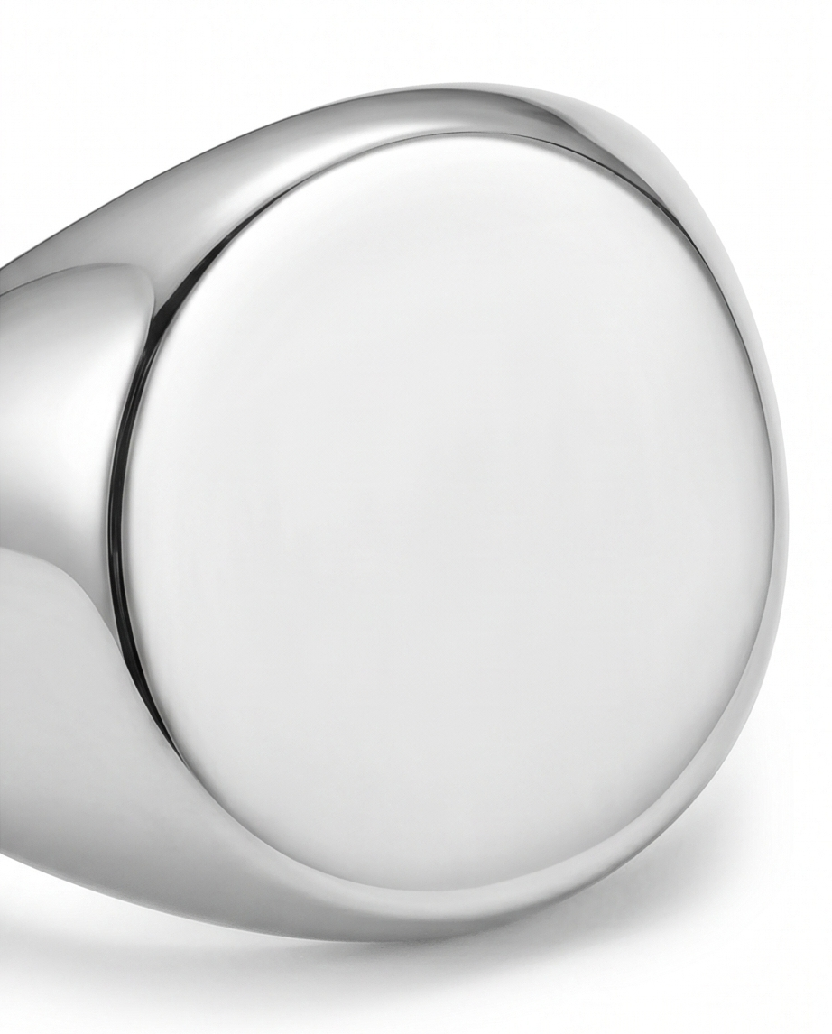 ANILLO DE ACERO QUJIRURGICO AN004 se puede grabar