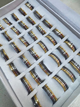 ANILLOS DE ACERO QUIRURGICO SET DE 36 PIEZAS 04
