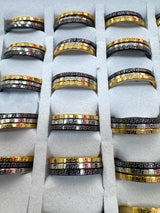 ANILLOS DE ACERO QUIRURGICO SET DE 36 PIEZAS 04