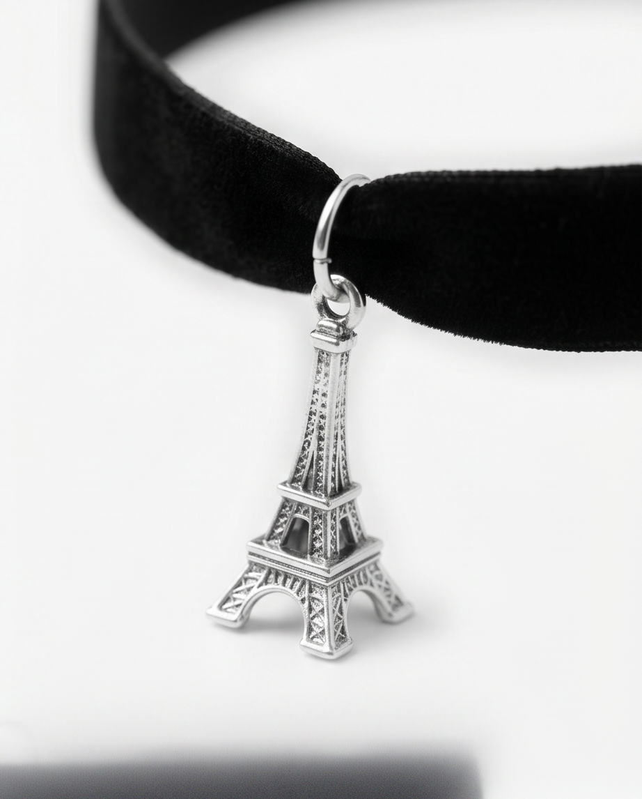 CHOKER CON DIJE TORRE EIFFEL