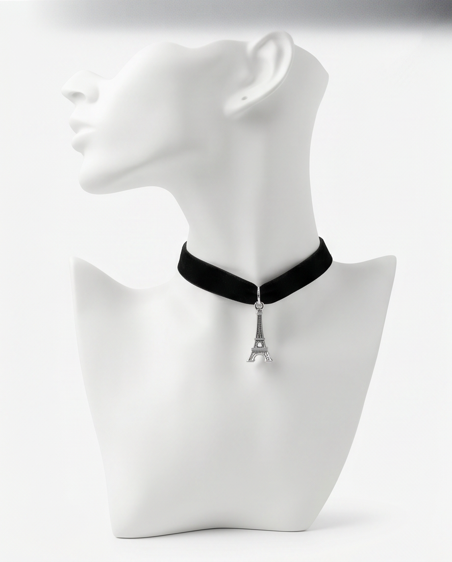 CHOKER CON DIJE TORRE EIFFEL