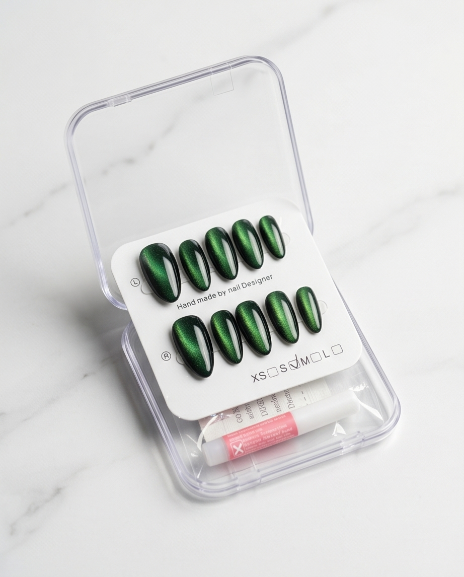 Caja de Uñas con pegamento