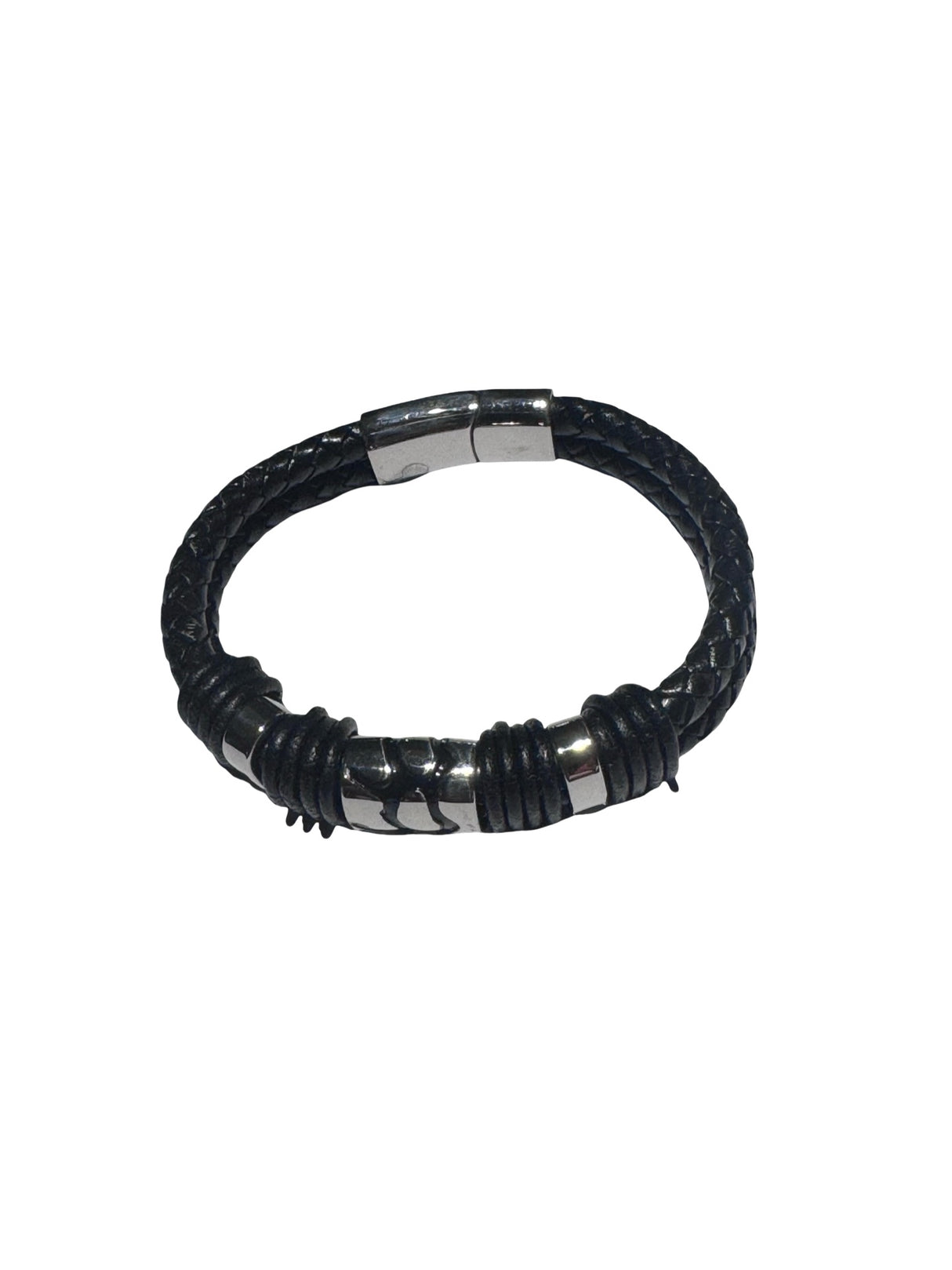PULSERA DE HOMBRE SIMIL CUERO