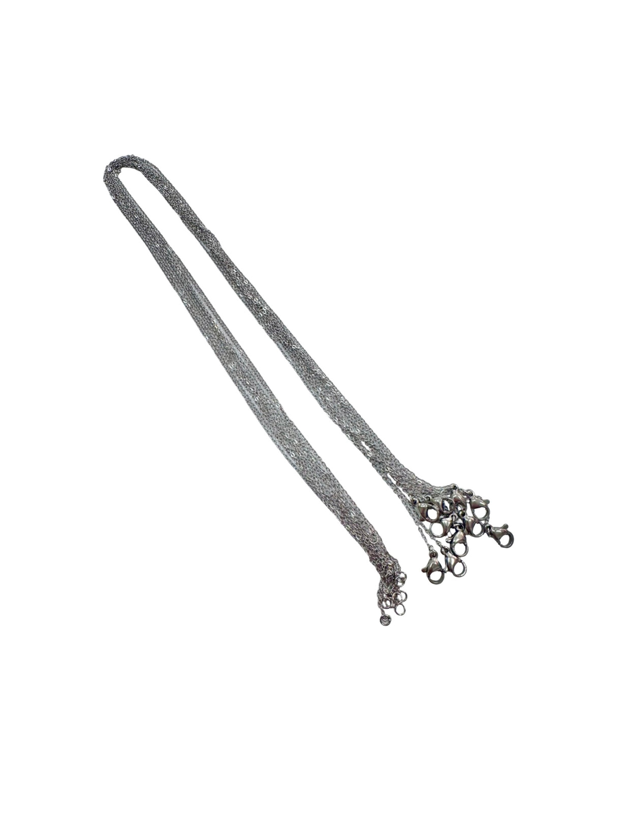 CADENA DE ACERO QUIRURGICO UNISEX POR 10 UNIDADES