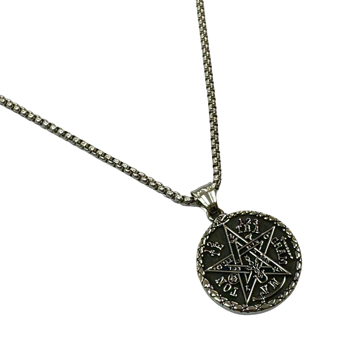 COLLARE CON DIJE EN ACERO CO017