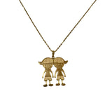COLLAR CON DIJE DE ACERO NENITOS 2025-2026