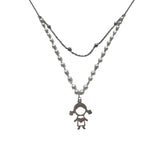 COLLAR DON DIJE ACERO NENITOS Y PERLAS 2025-2026