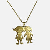 Collar acero quirúrgico nenitos 9