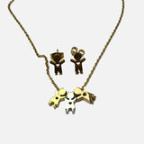 Collar acero quirúrgico nenitos 11