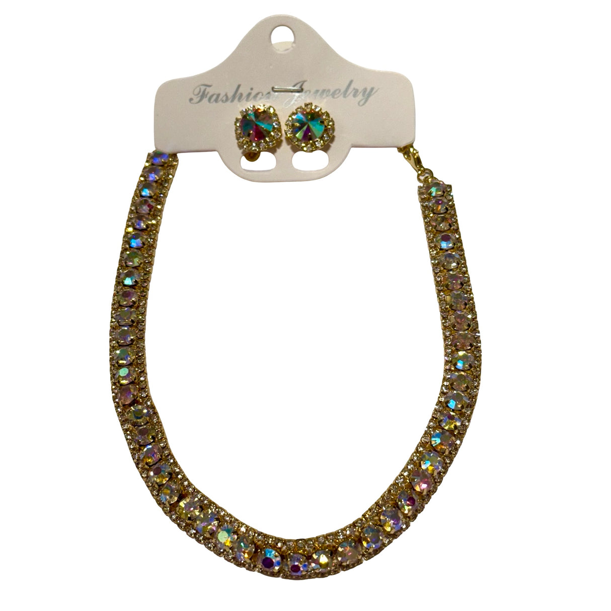 COLLAR DE DAMA CON CARAVANAS