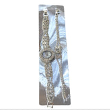 RELOJ DE FIESTA EN SET CON PULSERA