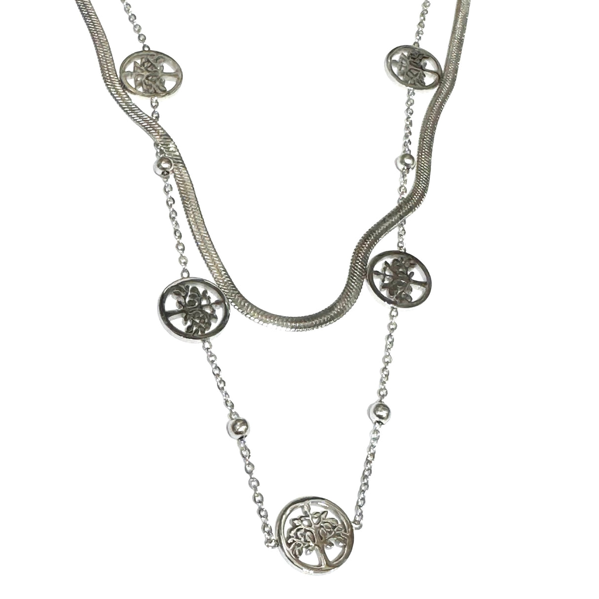 Collar acero quirúrgico mujer 67