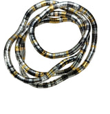 COLLAR DE DAMA FLEXIBLE EN DORADO Y PLATEADO