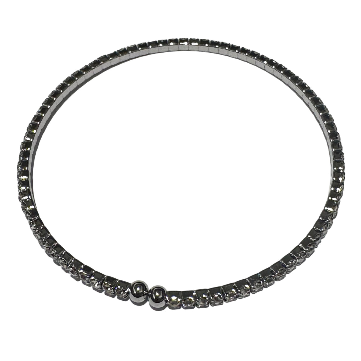Pulsera fantasia plateada