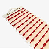 SET DE PULSERAS ROJAS CON NUDOS