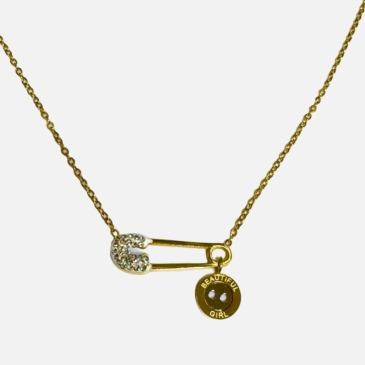 Collar acero quirúrgico mujer 13