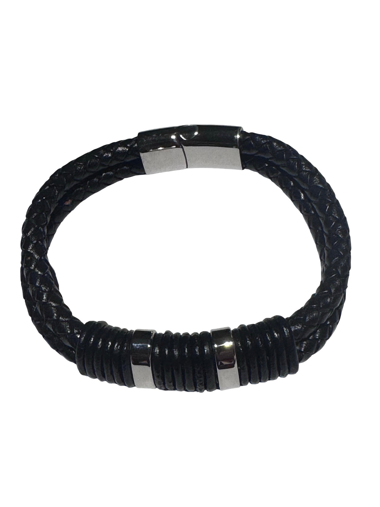 PULSERA DE HOMBRE SIMIL CUERO