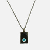 Collar acero quirúrgico mujer 17