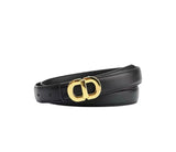 CINTURON EN SIMIL CUERO NEGRO