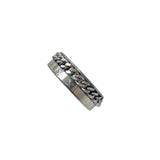 ANILLO DE ACERO QUIRURGICO UNISEX