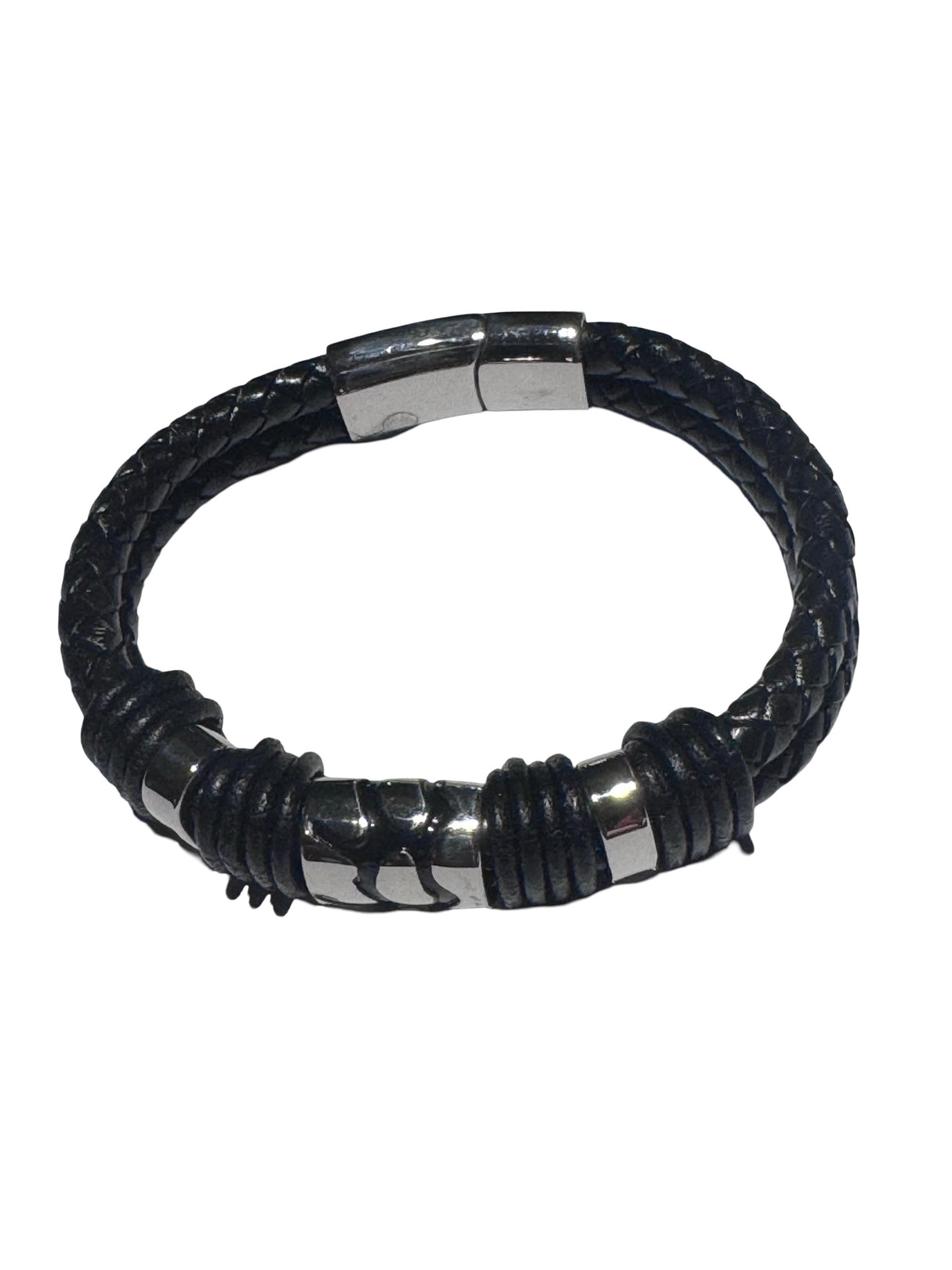 PULSERA DE HOMBRE SIMIL CUERO