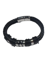 PULSERA DE HOMBRE SIMIL CUERO