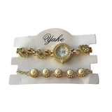 RELOJ DE FIESTA EN SET CON PULSERA 02