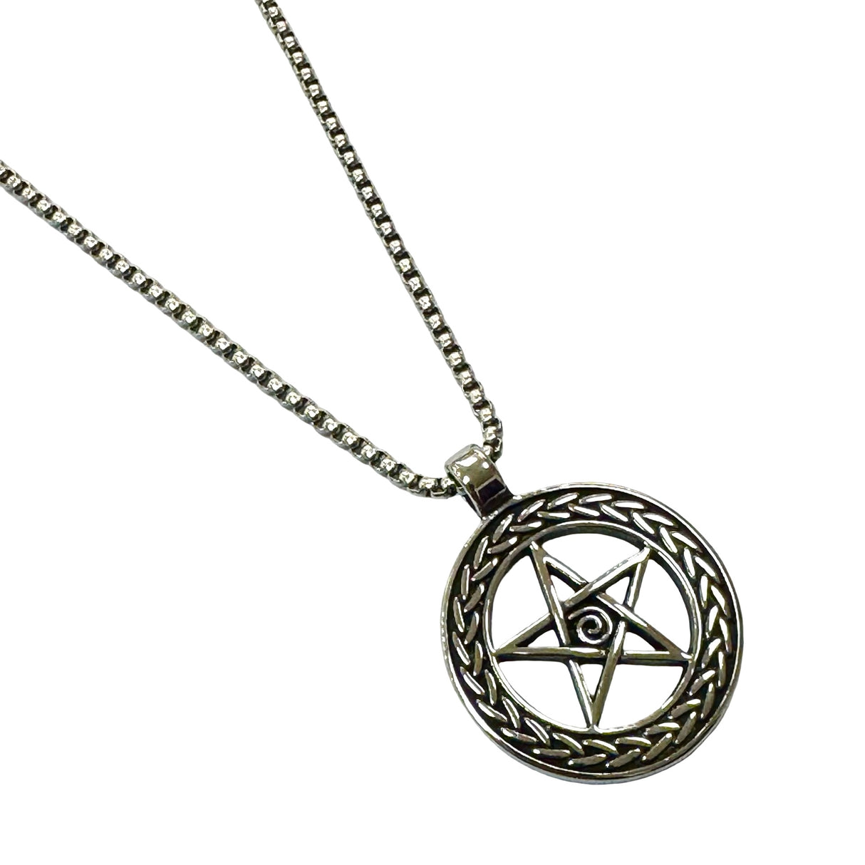 COLLARES CON DIJE EN ACERO CO015